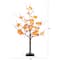 3ft. Pre-Lit Autumn Maple Artificial Fall Tree with Berries and 36 Warm White LED Lights